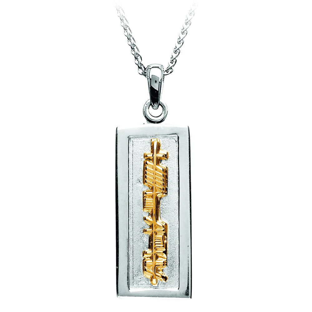 Ogham pendant sales