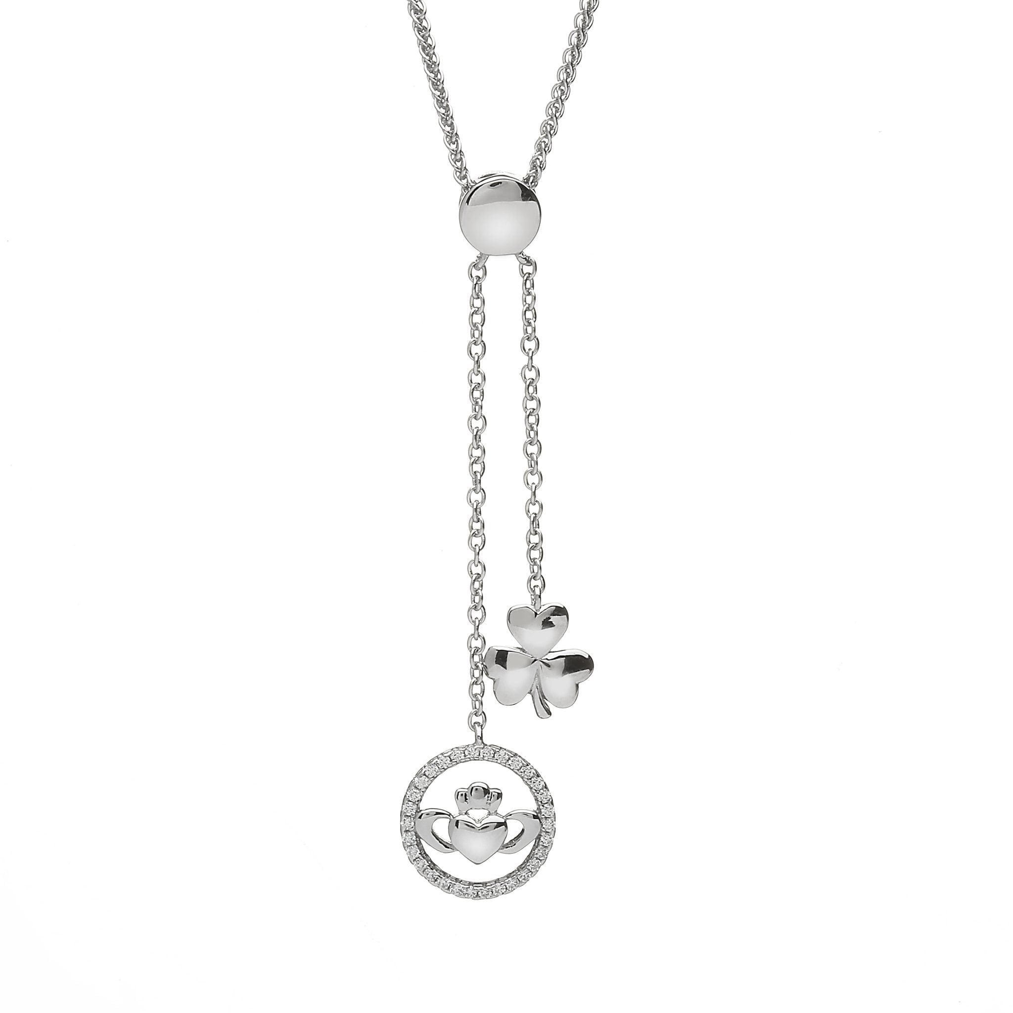 Pandora shamrock deals necklace