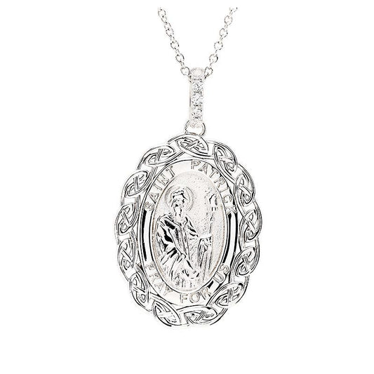 Sterling Silver Celtic St. Patricks Medal