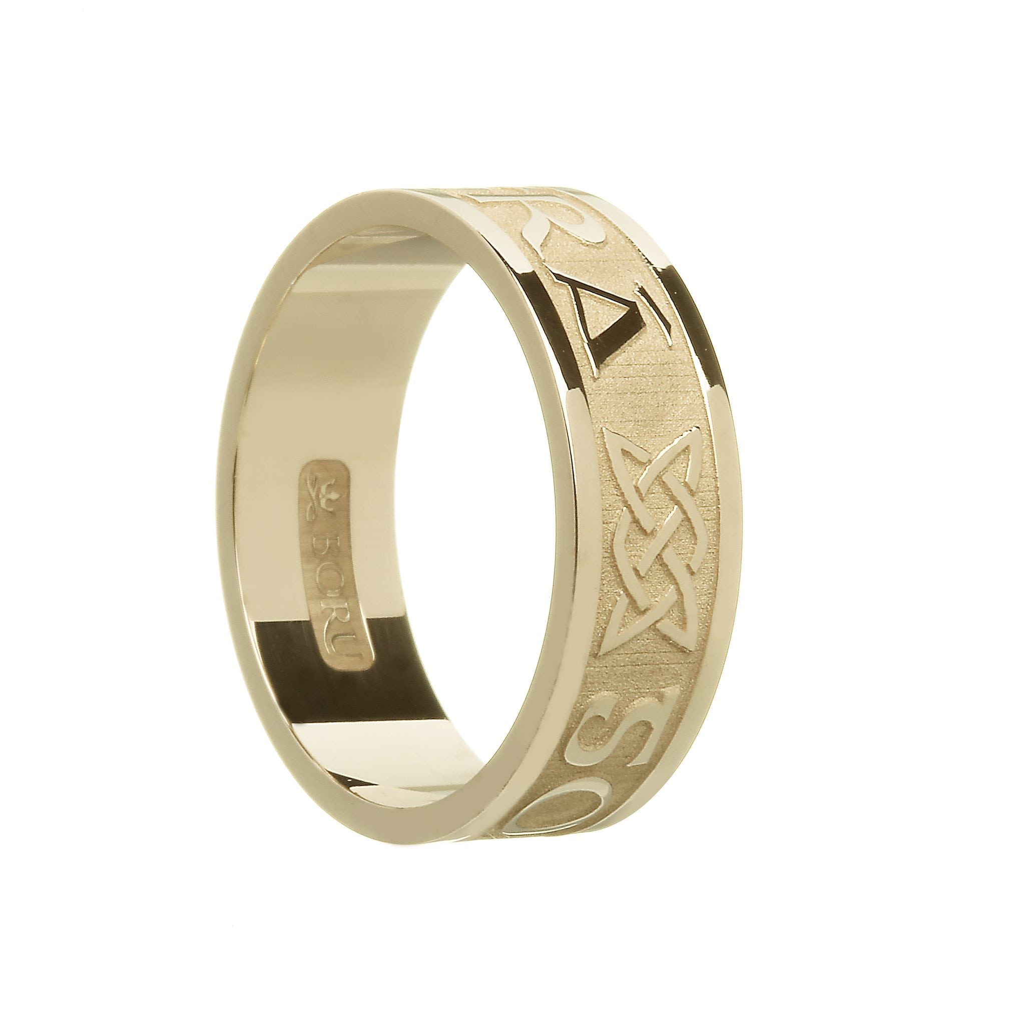 Men s Gra Go Deo Love Forever Wedding Ring All Celtic Jewellery