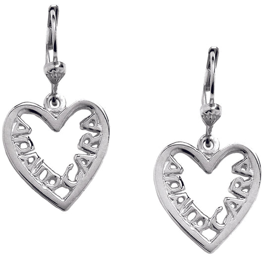 Sterling Silver Anam Cara - Soulmate Earrings